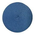 thumbnail image 1 of Woven Placemats, Round Heat Resistant Table Mats Set, Waterproof and Oil-Proof Dining Table Pads for Kitchen, Restaurant, Home Decor, Protective Coasters for Hot Dishes, 1 of 8