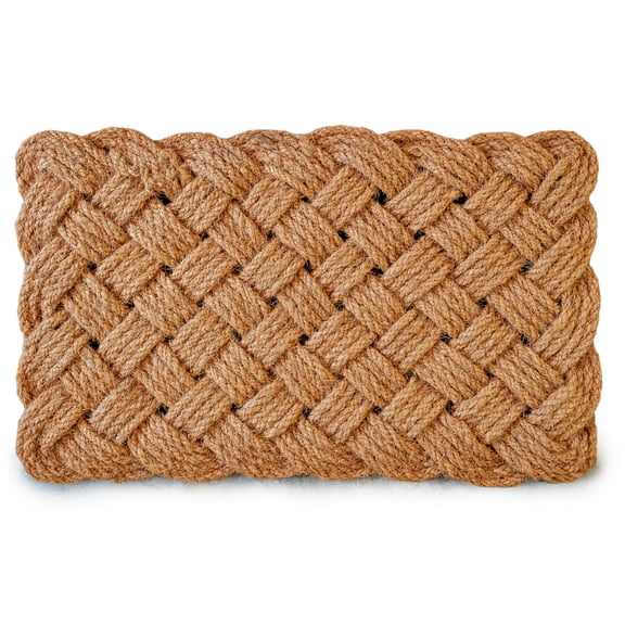 Woven Rope Doormat 30x17 Inch Welcome Mat Outdoor Coir Door Mat