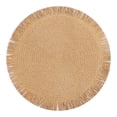 thumbnail image 1 of Woven Round Placemats Set, Heat Resistant Lace Table Mats for Dining, Rustic Farmhouse Kitchen Decor, Autumn Thanksgiving Christmas Table Decorations, 1 of 9