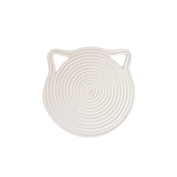 Woven Round Placemats with Thermal Insulation – Durable, Heat-Resistant Table Mats for Kitchen and Dining Room Settings