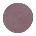 thumbnail image 1 of Woven Round Table Mat 14.96in– Heat & Oil Resistant, Waterproof Placemat for Dining Table, Coffee Table, Restaurant, Home – Stylish Heat Insulation & Easy Clean Protection(Red Brown), 1 of 4