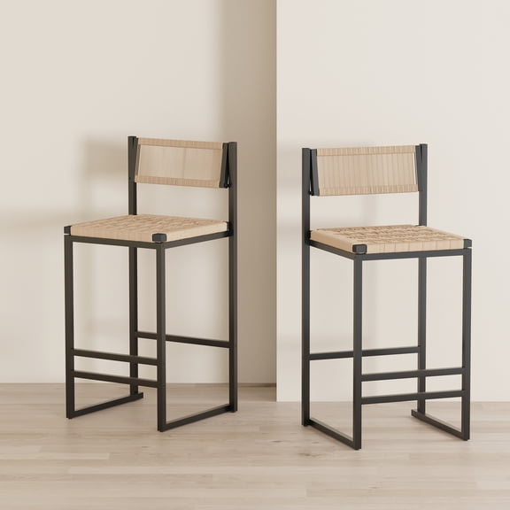 Woven Seat Uniqueness / For Kitchen and Living Room / Easy to Clean