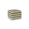 thumbnail image 1 of Woven Square Pouf 18x18x14 - Outdoor Indoor Seating & Footrest, 1 of 9