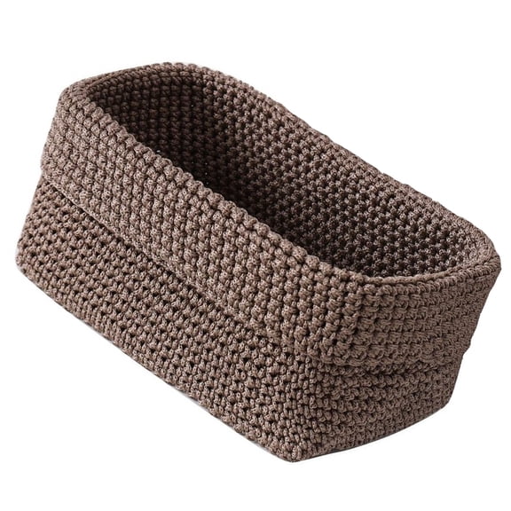 Woven Storage Basket,Decorative Organizers Bins Box for Towel,Book,Cloth,Shoes,Snacks Diaper Towel Gift Baskets Empty