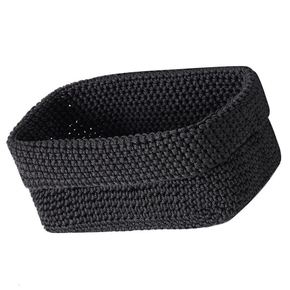 Woven Storage Basket,Decorative Organizers Bins Box for Towel,Book,Cloth,Shoes