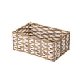 thumbnail image 1 of Woven Storage Basket, Natural Desk Organizer Tray, Small Item Storage Basket for Coffee Table, Shelf and Countertop, Versatile Catch All for Home Decor, 1 of 7
