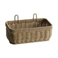 thumbnail image 1 of Woven Storage Basket Wall Hanging Vegetable Organizer Garlic Holder Efficient Home Kitchen Organization Tool, 1 of 9