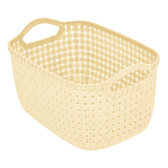 Woven Storage Boxes Are Suitable For Storing All Kinds Of Items Home Textile Storage 8.3x5.5x4.3"