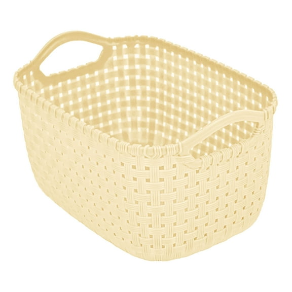 Woven Storage Boxes Are Suitable For Storing All Kinds Of Items Home Textile Storage 8.3x5.5x4.3"