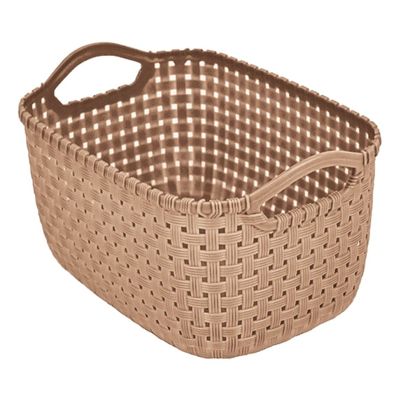 Woven Storage Boxes Are Suitable For Storing All Kinds Of Items Home Textile Storage 8.3x5.5x4.3"