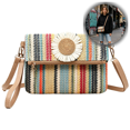 thumbnail image 1 of Woven Straw Crossbody Bag for Women - Summer Shoulder Purse with Adjustable Strap, Stylish & Practical for Daily, Travel & Casual Outings, 1 of 5