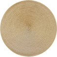 thumbnail image 1 of Woven Table Mat Place Mat | Round Heat Insulation Pad | Waterproof & Oil-Proof | 38cm Diameter | Household Dining & Coffee Table Protector | Easy to Clean & Maintain, 1 of 2