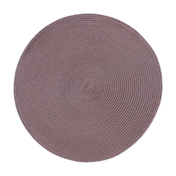 Woven Table Mat Place Mat – Waterproof Oil-Proof Heat Insulation Pad for Dining, Coffee Tables, Restaurants, and Home Decor Multicolored