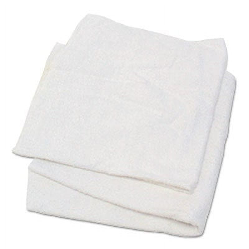 Woven Terry Rags, White, 15 x 17, 25 lb/Carton Woven Terry Rags, White, 15 x 17, 25 lb/Carton