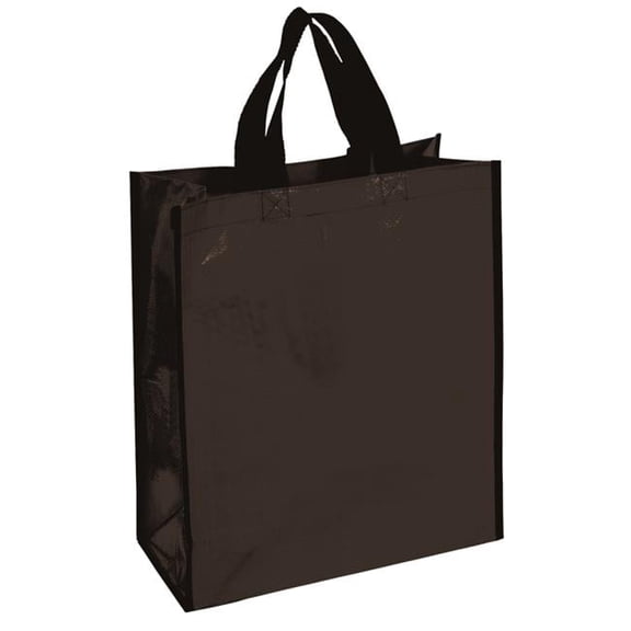 Woven Tote Bag - Black
