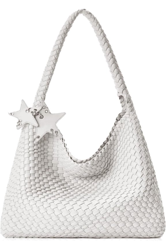 Woven Tote Bag for Women, Handbags, Beach Hobo, Handwoven Satchel Underarm Bag, Top-Handle Bag With Purses