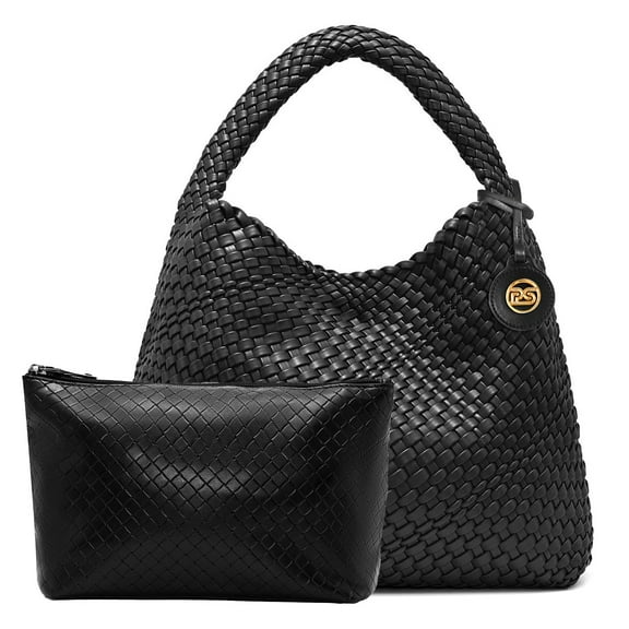 Woven Tote Bag for Women Large Woven Purse Woven Leather Handbags Braided Purse Weave Purse with Top Handle Hazel