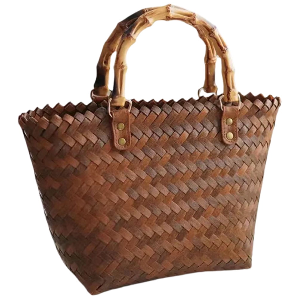 Woven Tote Rattan Bag over The Shoulder Purses for Women Straw