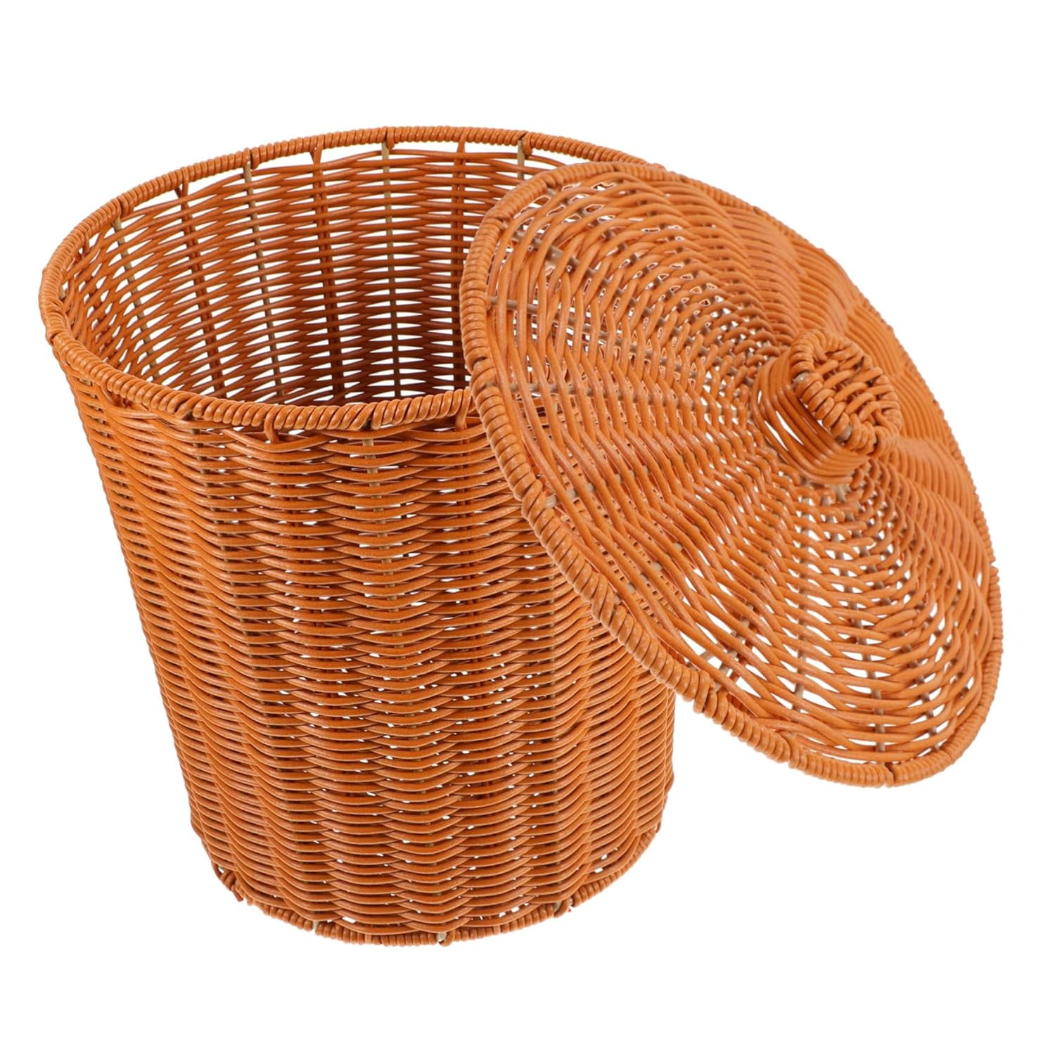 Kids Trash Can Bedroom Rvikurc Rvikur Wicker Waste Basket, Small Woven Wicker Trash Can Rattan Trash Can