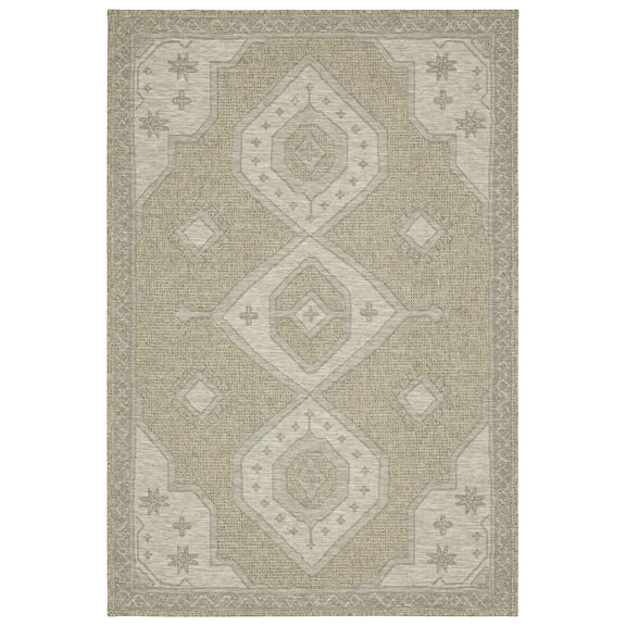 Woven Trends Aero - TR08A - Traditional Style, Persian Inspired Pattern, Stain Resitant, Living Room, Dining Room, Office, Medium Pile Polypropylene Area Rug in Beige - 3' x 5'