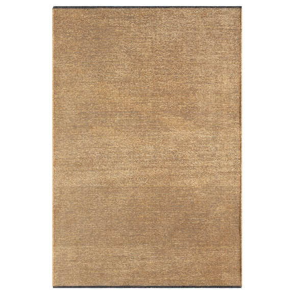 Woven Trends Armson Area Rug 215 61018 Glory Gold, 2' x 3' Solid Modern Plush Indoor/Outdoor Machine-Made Polypropylene Rug, Soft Durable Low-Pile for Living Room, Bedroom & Dining Floor Carpet