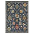 thumbnail image 1 of Woven Trends Cabana - 2863B - Traditional Style, Persian Inspired  Pattern, Pet & Family Friendly, Living Room, Dining Room, Office, Power Loomed, Low Pile Wool Area Rug in Blue - 8' x  11', 1 of 3