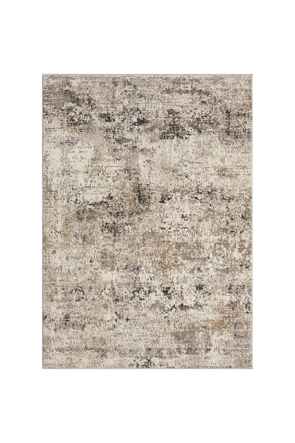 Ellorianaz Area Rug 4536 70126 Monaco Beige, 2' x 3' Modern Abstract with Contemporary Polyester Low-Pile Durable Soft for Living Room, Bedroom, Entryway, Floor Carpet