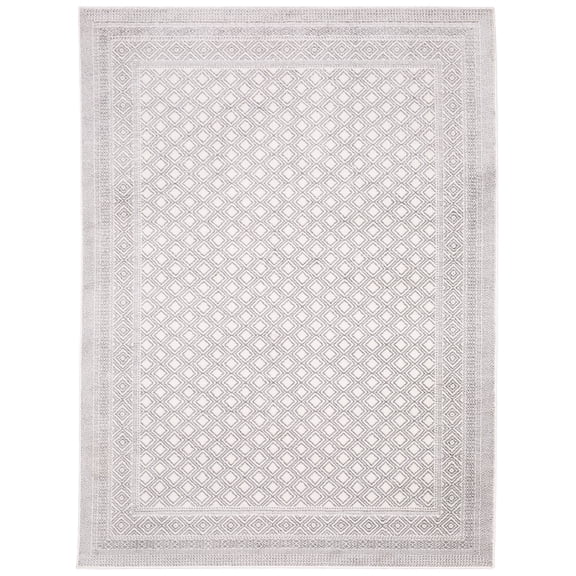 Woven Trends Ferrara - 094W8 - Classic Casual Style, Persian Inspired Pattern, Pet & Family Friendly, Living Room, Entryway, Office, Low Pile Polyester Runner Rug in White - 2' X 8'