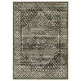 thumbnail image 1 of Woven Trends Hamberlain - CH02D - Transitional Casual Style, Medallion Pattern, Living Room, Hallway, Entryway, Kitchen, Office, Family and Pet Friendly Polyester Area Rug Grey - 10' X 13', 1 of 3