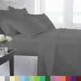 thumbnail image 1 of Woven Trends Hotel Luxury Bed Sheets Set - 1800 Series Supreme Collection, Extra Deep Pockets Twin XL Sheets, Wrinkle Fade Stain Resistant, Softest Sheets (Twin XL, Gray), 1 of 4