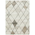 thumbnail image 1 of Woven Trends Jasper Area Rug - 5' 3" X  7' 6" - in Beige - Modern Style, Stain Resistant, Medium Pile, Family and Pet Friendly, Dining, Living Room Rug, 1 of 1