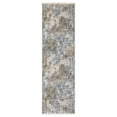 thumbnail image 1 of Woven Trends Kansas - HAY08 - Modern Style, Abstract Pattern, Stain & Fade Resistant, Living Room, Entryway, Office, Low Pile Polyester Runner Rug in Beige - 2' x 8', 1 of 3