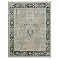 thumbnail image 1 of Woven Trends Lyron - MAJ04 - Vintage Style, Oriental Floral Pattern, Pet & Family Friendly, Hallway, Entryway, Office, Low Pile, Hand Made Wool Runner Rug in Grey - 2' x 10', 1 of 3