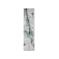 thumbnail image 1 of Woven Trends Lyron - MAL03 - Distressed Traditional Style, Abstract Pattern, Pet & Family Friendly, Hallway, Entryway, Office, Low Pile, Hand Made Wool Runner Rug in Grey - 2' x  8', 1 of 3