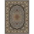 thumbnail image 1 of Woven Trends Royal 7'8" x 10'7" Traditional Persian Medallion Pattern Area Rug, Classic Decorative Rug Carpet with Jute Backing, Stain-Resistant Rug for Living Room, Bedroom Decor - Gray, 1 of 1