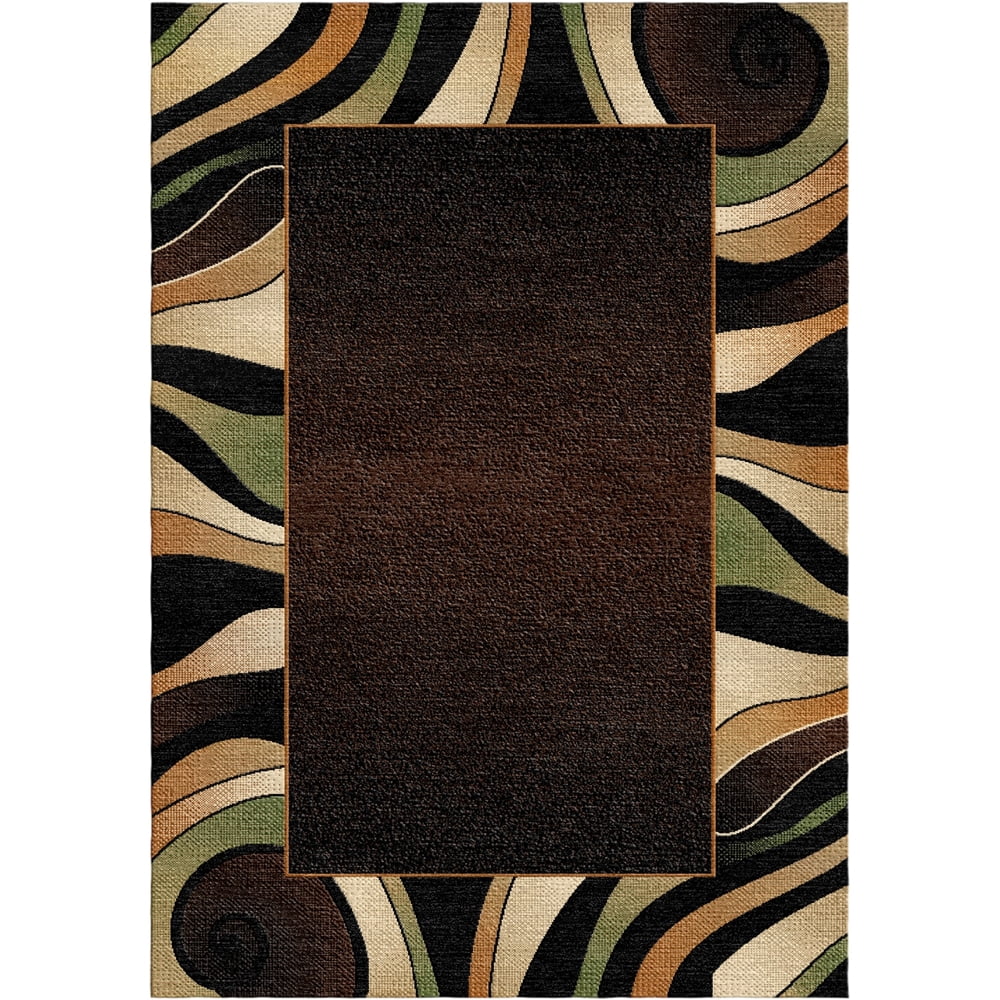 Long Rug Graphics Woven Trends Sumatra Modern Hallway Runner 1'9