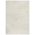 thumbnail image 1 of Woven Trends Whistler Shag Area Rug WIS105 Transitional Style, Solid Pattern, Pet & Family Friendly, Living Room, Dining Room, Office, High Pile Polyester Area Rug in Ivory - 8' x 11', 1 of 4