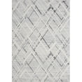 thumbnail image 1 of Woven Trends Xazrion Area Rug 775 41572 Amara Ivory, 10' x 13' Abstract – Machine Made Polyester Indoor Rug with Contemporary Texture Design for Living Room, Bedroom, Dining & Office Spaces Carpet, 1 of 4