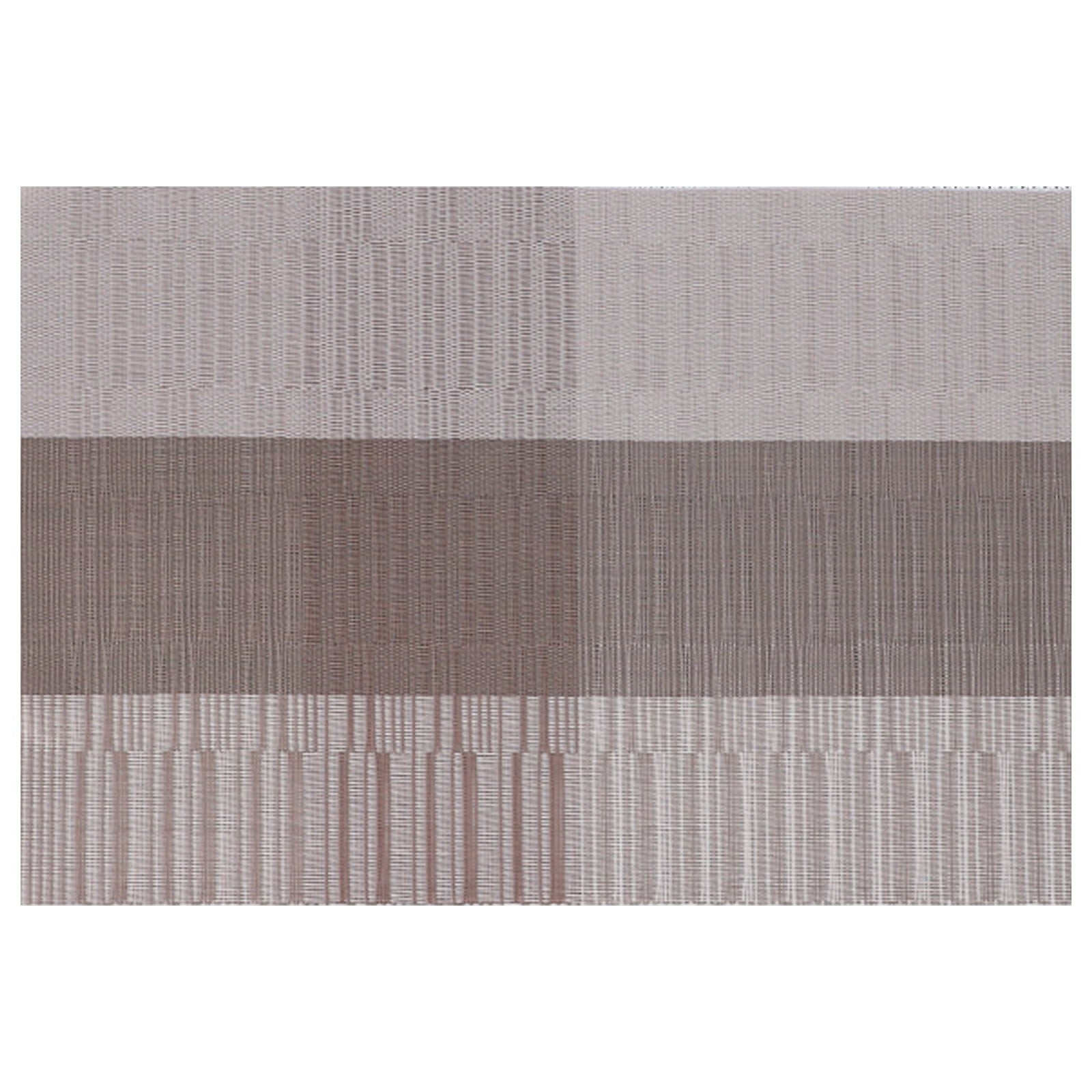 Woven Vinyl Dining Table Placemat Washable PVC Kitchen Table Mat Heat ...