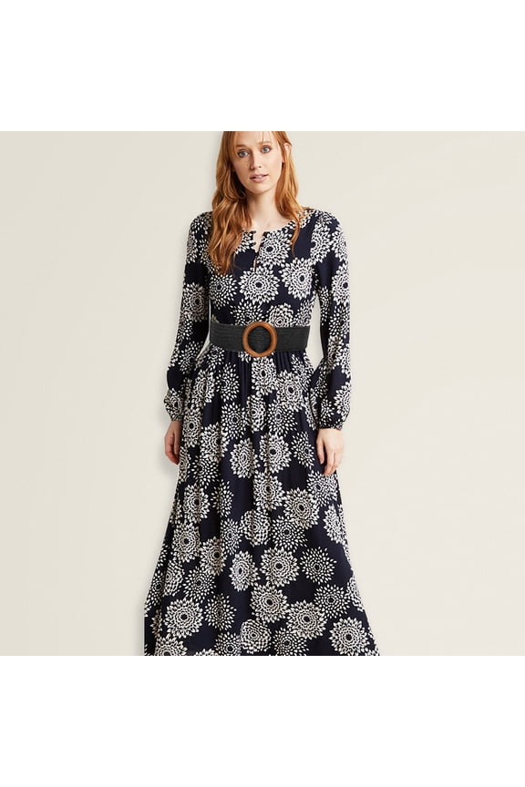 Woven Waist Belts For Women Wooden Buckle Woven Elastic Waistband Classic Stretch Belts Round Wooden Buckle Retro Belts Fashion Adjustable Belt For Decorative Matching Dress Skirt In Style Waistband