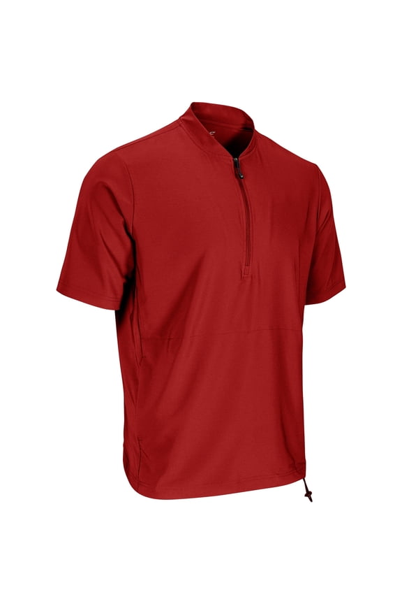 Men's Woven Warm-Up Jacket Scarlet 2XL