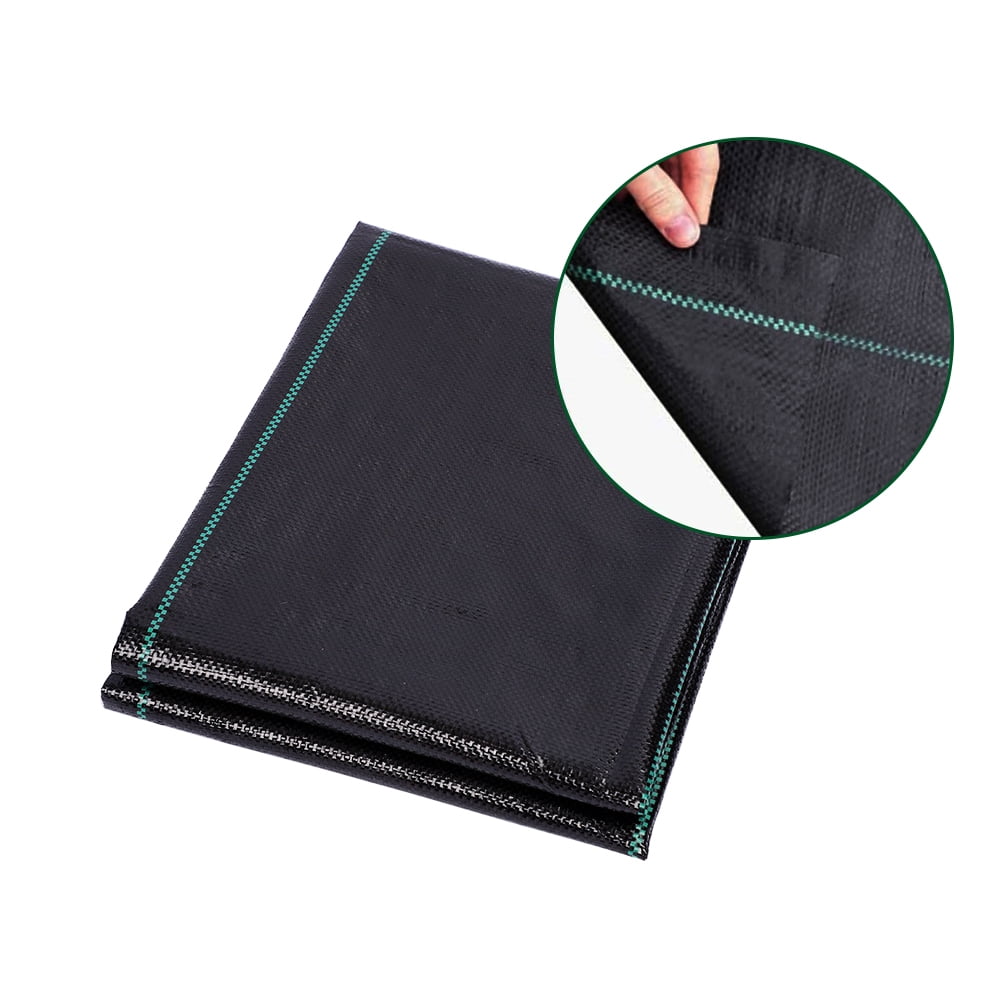 Woven Weed Barrier Landscape Fabric Durable Long-Lasting for Garden Flower Beds Vegetable Gardens