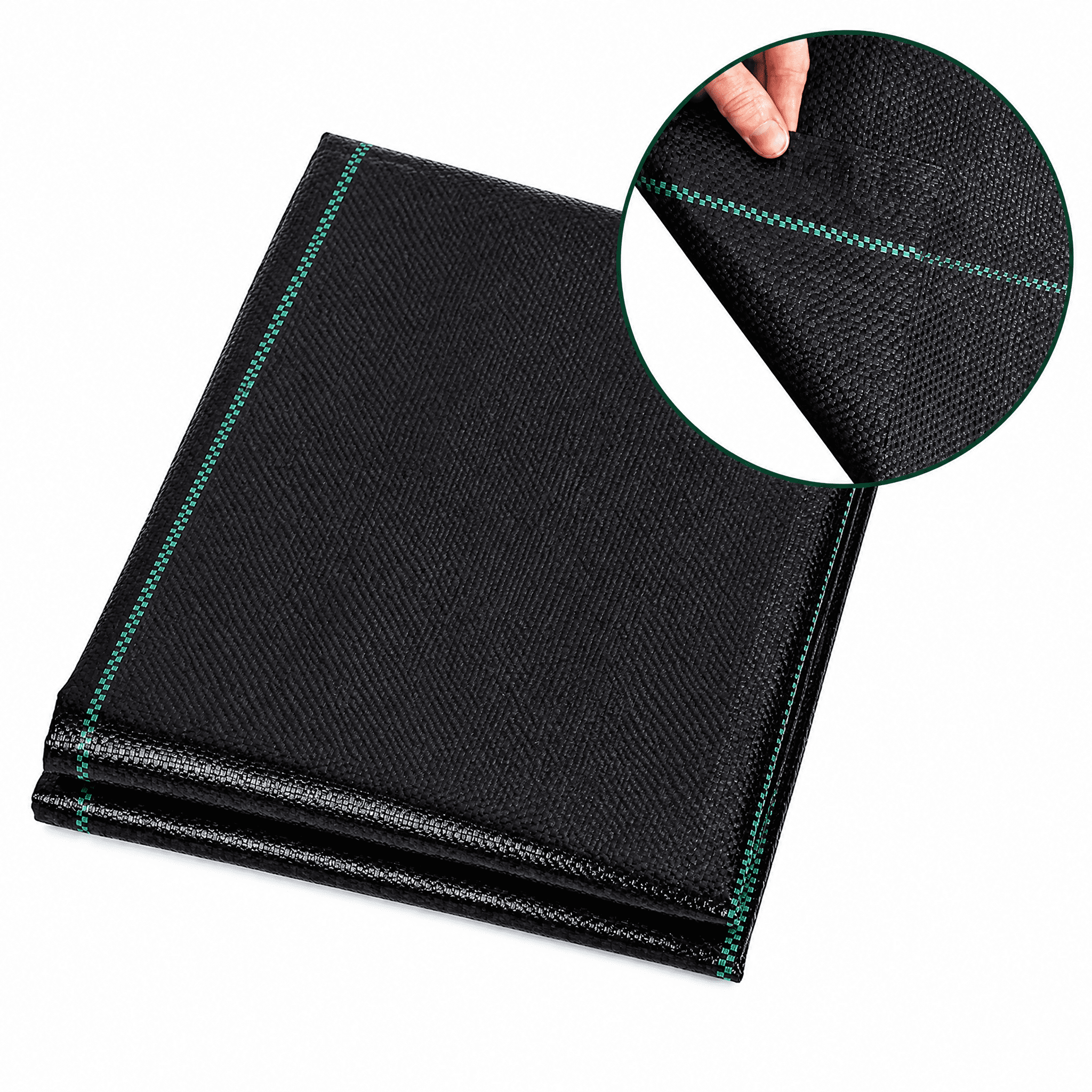 Woven Weed Barrier Landscape Fabric Durable Long-Lasting for Garden Flower Beds Vegetable Gardens
