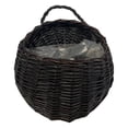 thumbnail image 1 of Woven Wicker Basket, Handmade Rattan Flower Pot Cover for Indoor Outdoor Plants, Decorative Wicker Planter Basket for Home Garden Decor Storage Organizer, 1 of 3