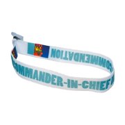 Woven Wristband - Flag Commander-In-Chief Unit Commendation   Canada    P2542 | Adjustable Fabric Bracelet, Travel Souvenir, Lightweight Everyday Accessory