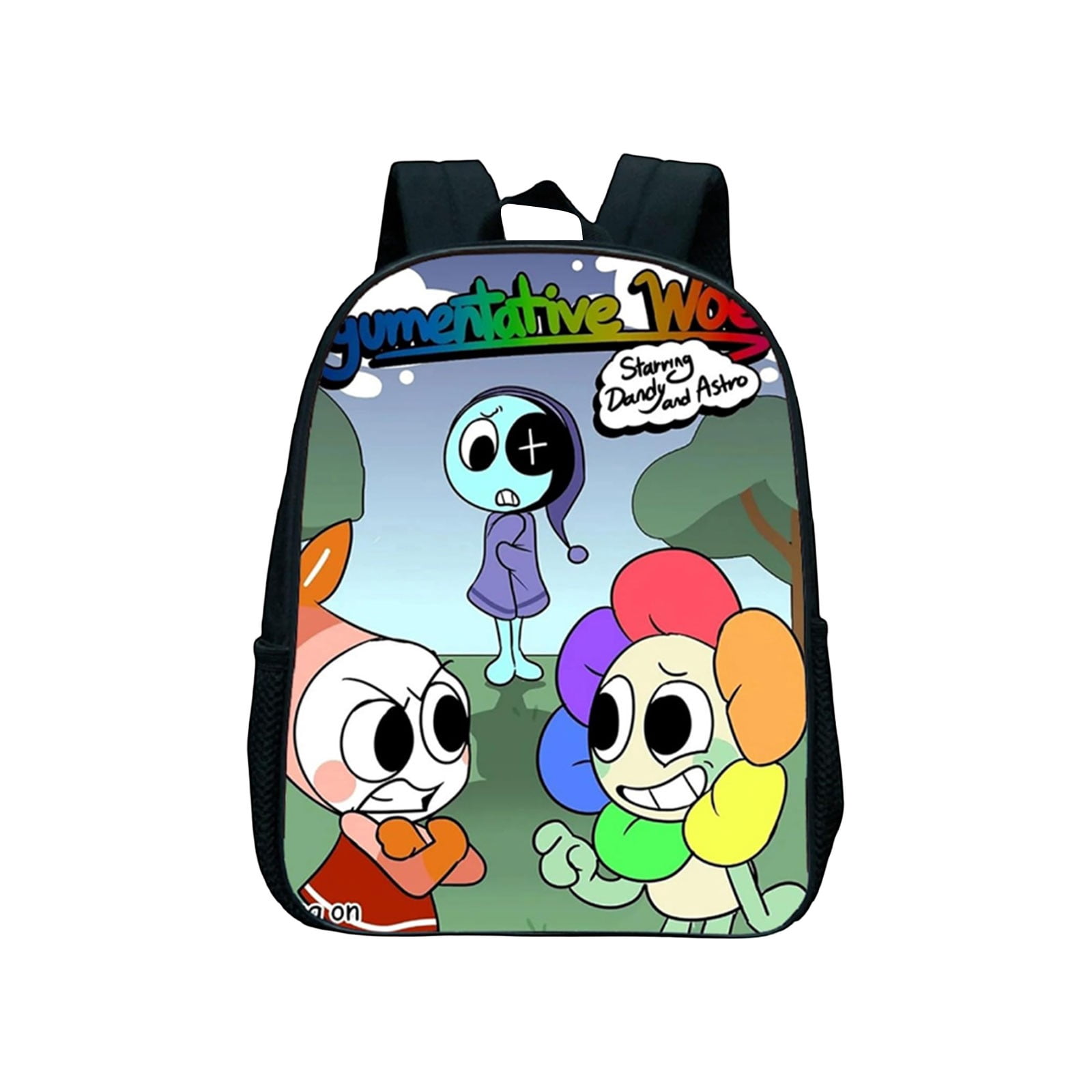 Mochila Ligera Con Estampado De Dandy's World | Gran Capacidad, Resistente Al Agua Y Perfecta Para Fans, Escuela O Viajes