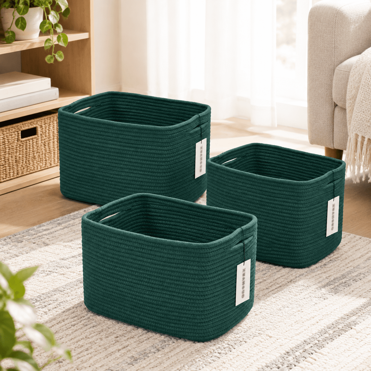 Woventon Rope Storbaskets 15x10x9.3