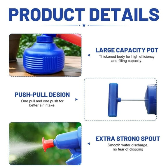 Wovilon 1 Pack Diatomaceous Earth Powder Sprayer, Large Capacity Saves Time Refilling, Specially for Diatomite Lime Dust Application