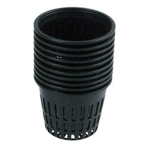Wovilon 10Pcs Garden Pond Plastic Planting Baskets Aquatic Planter Pots New Fast