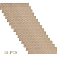 thumbnail image 1 of Wovilon 15PCS Large Size No Slip Carpet Stair Treads Non Slippery Rug Slip Resistive Indoor Runner For Kids Elders And Pet With Reusable Adhesive Easy To Clean, 1 of 7